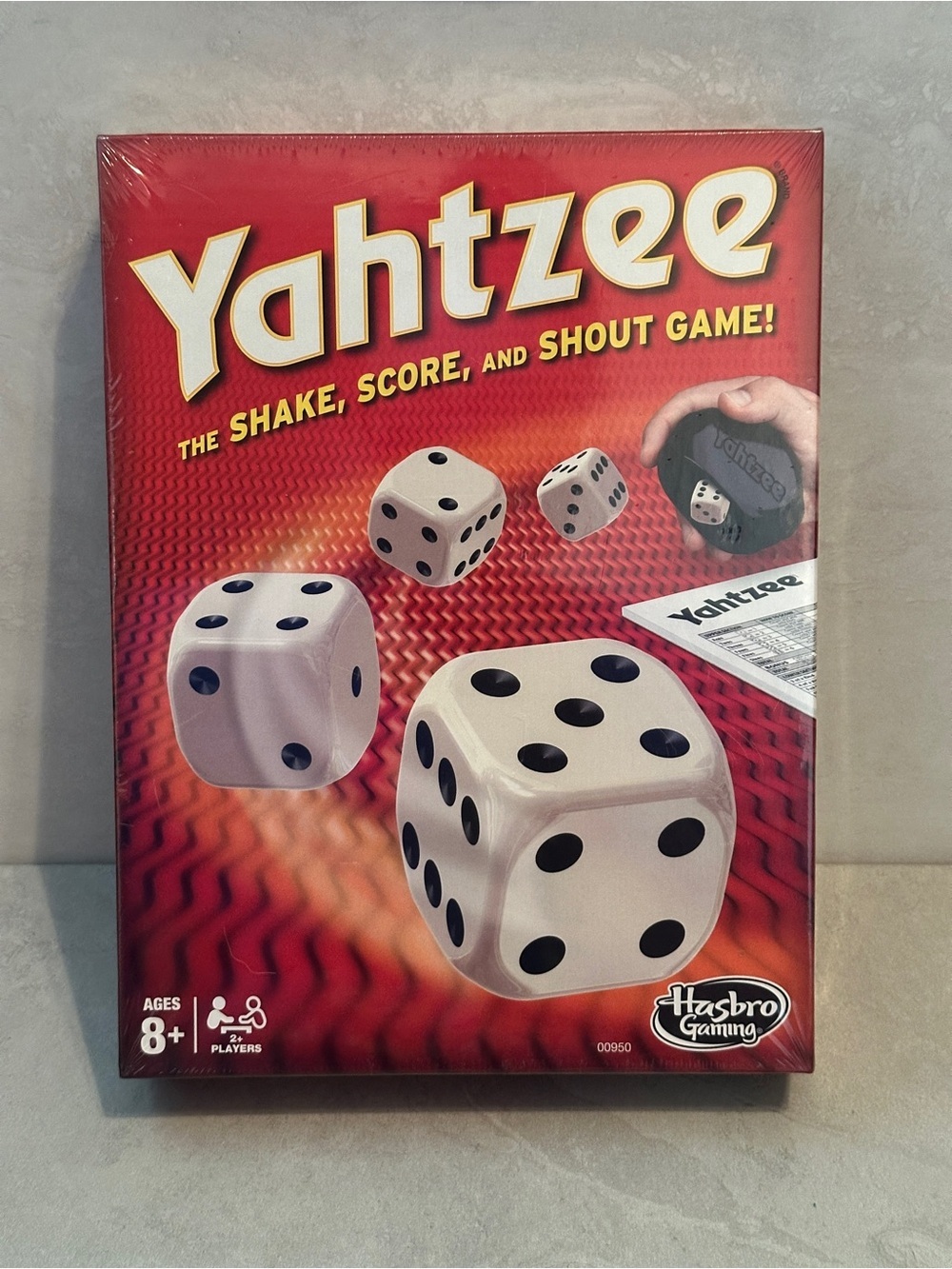 Brand New! Yahtzee Dice Game with Shaker Complete Hasbro Gaming Classic Game